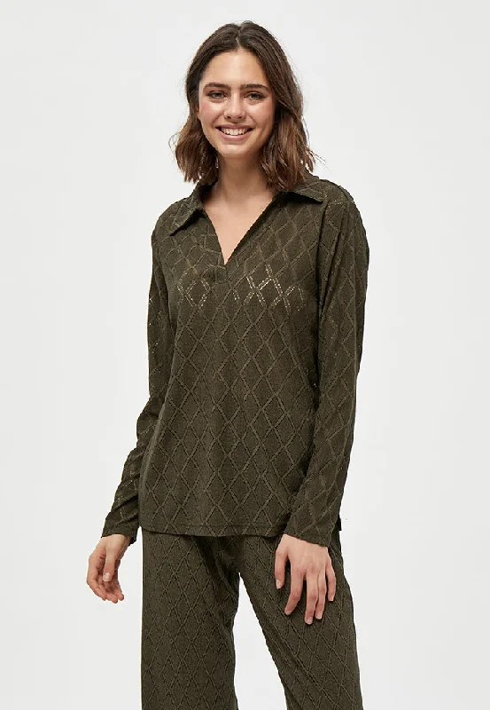 Fenna Shirt - JUNIPER GREEN