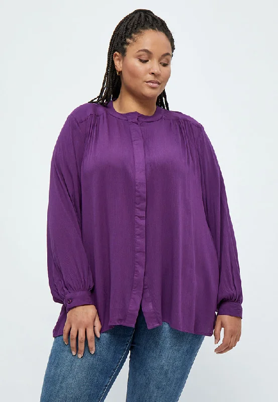 Hayden Shirt Curve - Imperial Purple