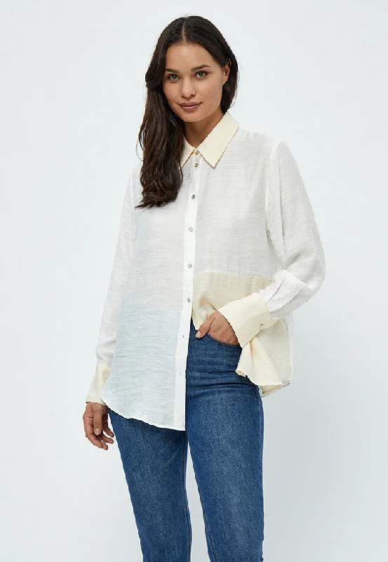 Lene Long Sleeve Shirt - Gardenia