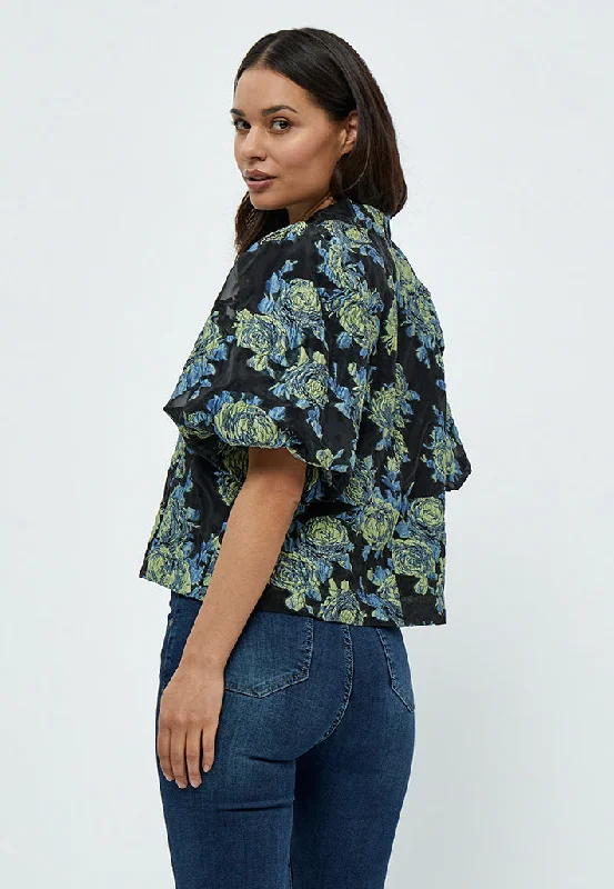 MSMistia Blouse - Ocean Blue Print