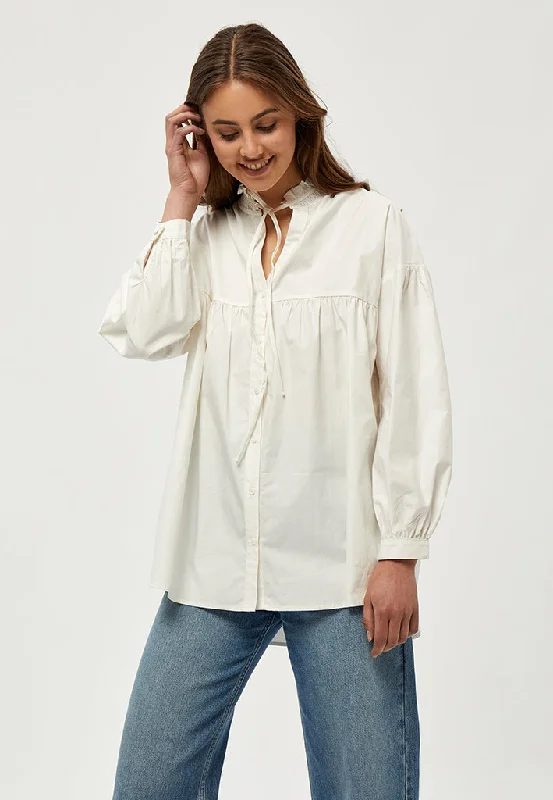 Nalia tunic shirt - White