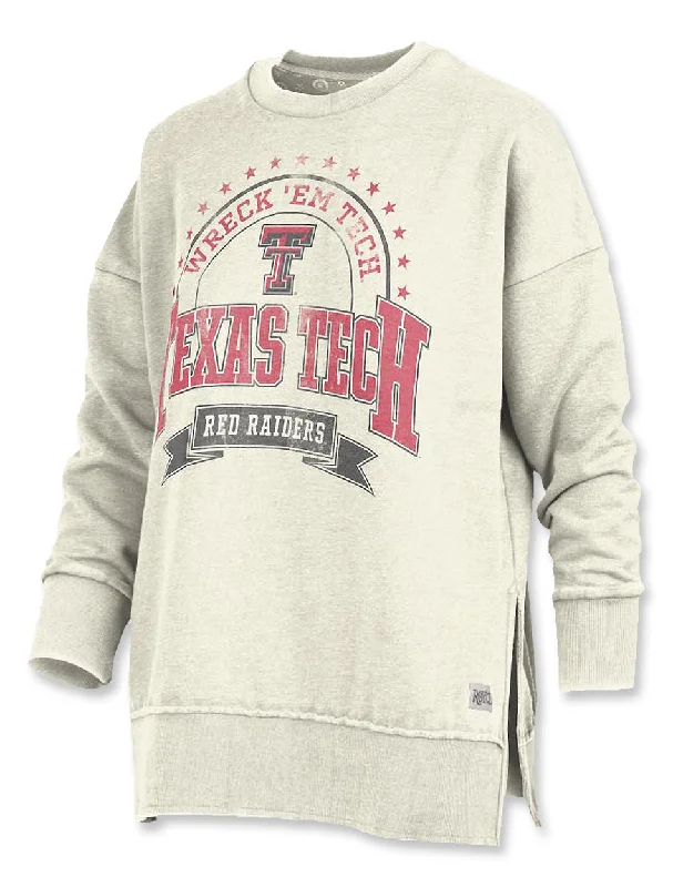 Texas Tech Press Box ""Captain"" Vintage Poncho Fleece