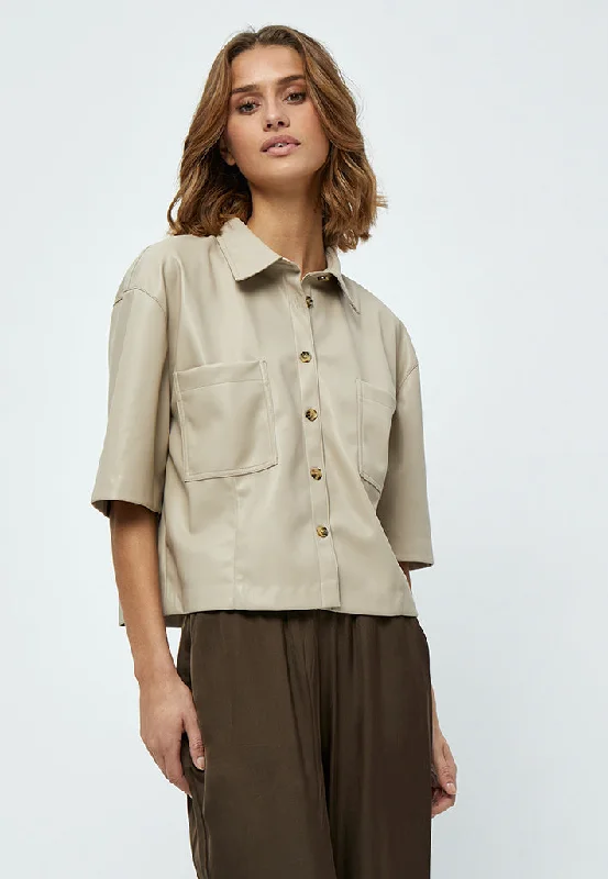 MSSemma PU Shirt - Wood Smoke