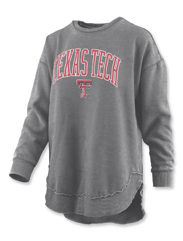 Texas Tech Press Box ""South Island"" Vintage Poncho Fleece