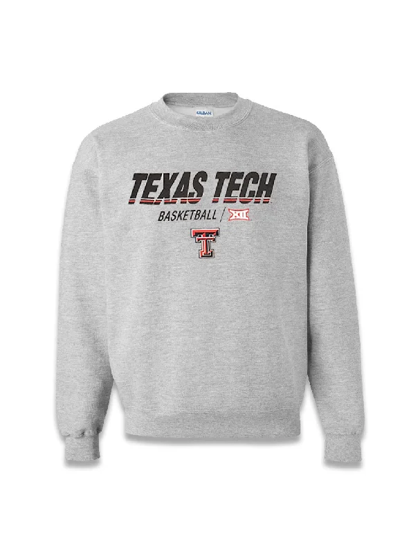 Texas Tech Red Raiders Basketball ""Center Court"" Crewneck Sweatshirt