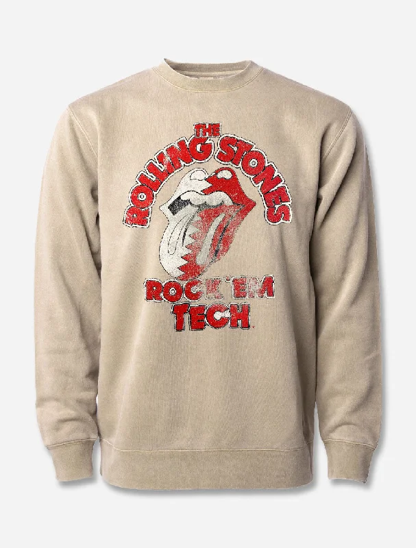 Texas Tech Rolling Stones ""Rock'em Tech"" Crew Neck