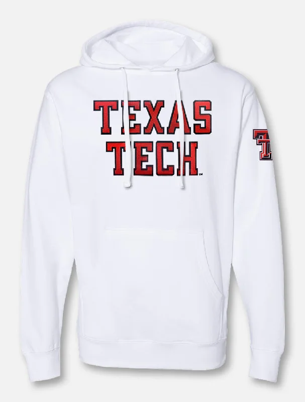 Texas Tech ""Rugged Football"" Font Twill Hood