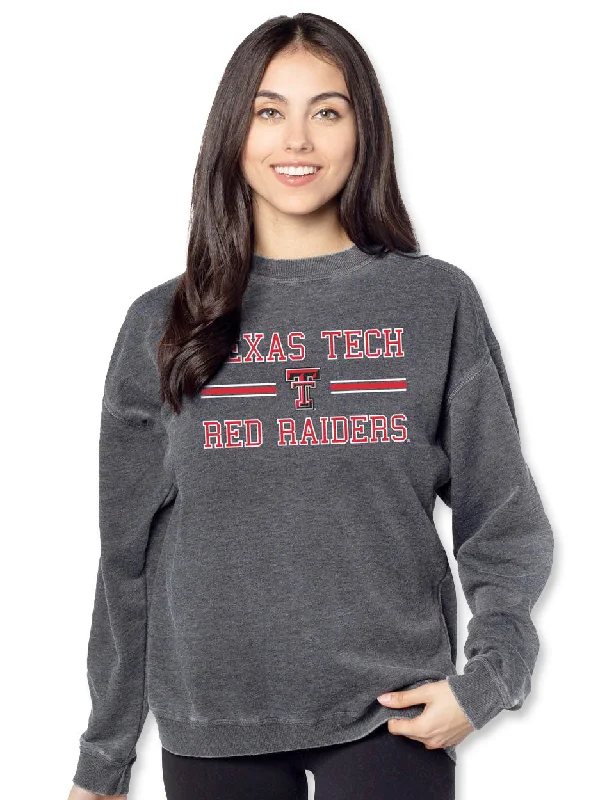 Texas Tech ""Stadium Stack"" Campus Crew Sweatshirt