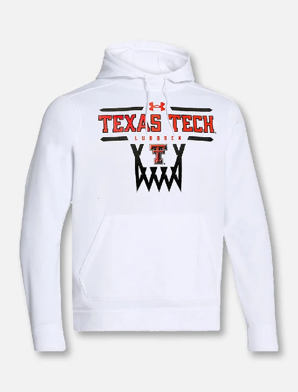 Under Armour Texas Tech Red Raiders Double T Basketball ""Hoop It Up"" Hooded Sweatshirt