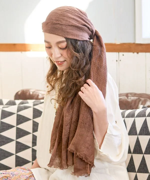 Unisex Linen Stole