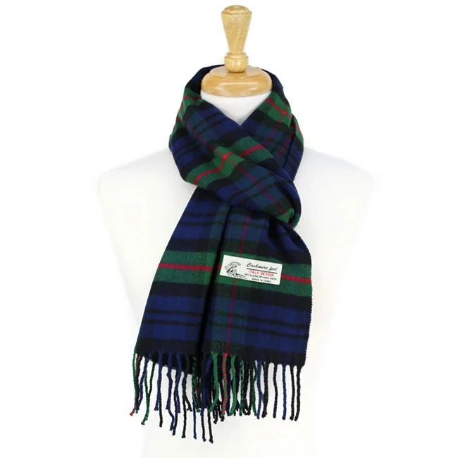 Plaid Cashmere Feel Scarf 12-pack, CM37