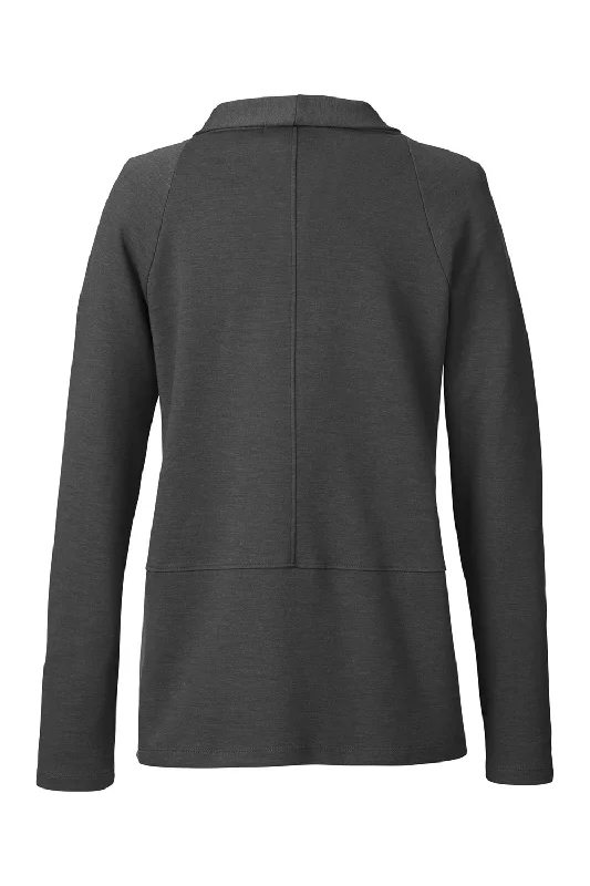 Devon & Jones Womens New Classics Charleston Cardigan Sweater - Black Melange