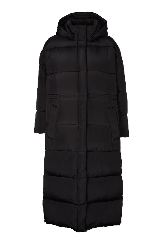 Dagmar Long Coat - Black