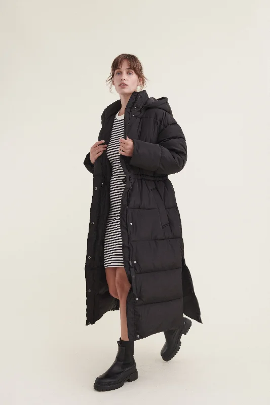 Dagmar Long Coat - Black