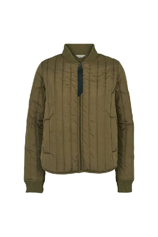 Louisa Short Jacket - Capers Green